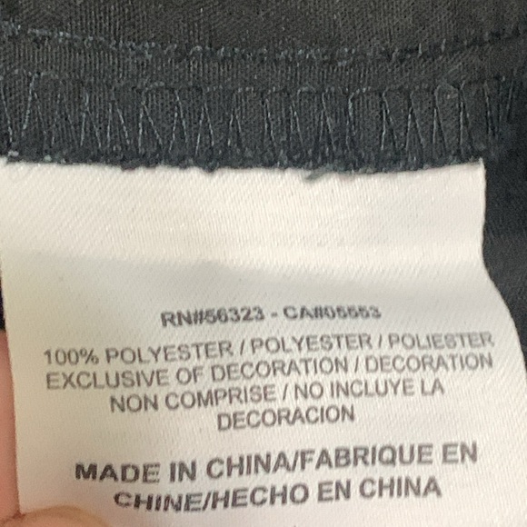 Men’s Nike Dri-Fit Golf Pants Black Size 38x34 EUC - Picture 9 of 9